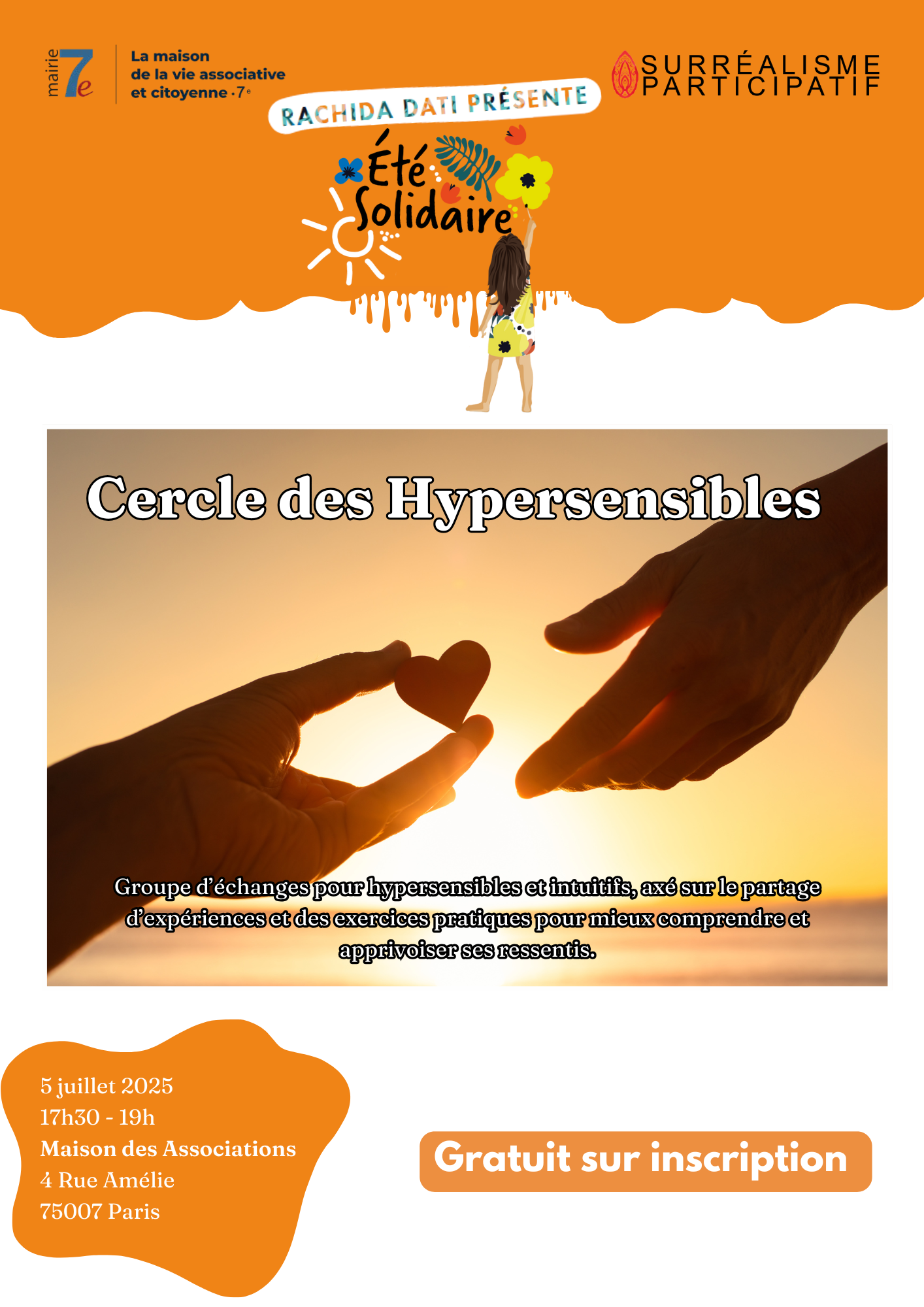 Cercle Surréaliste Groupe d'échanges sur les expériences extrasensorielles et exercices pratiques