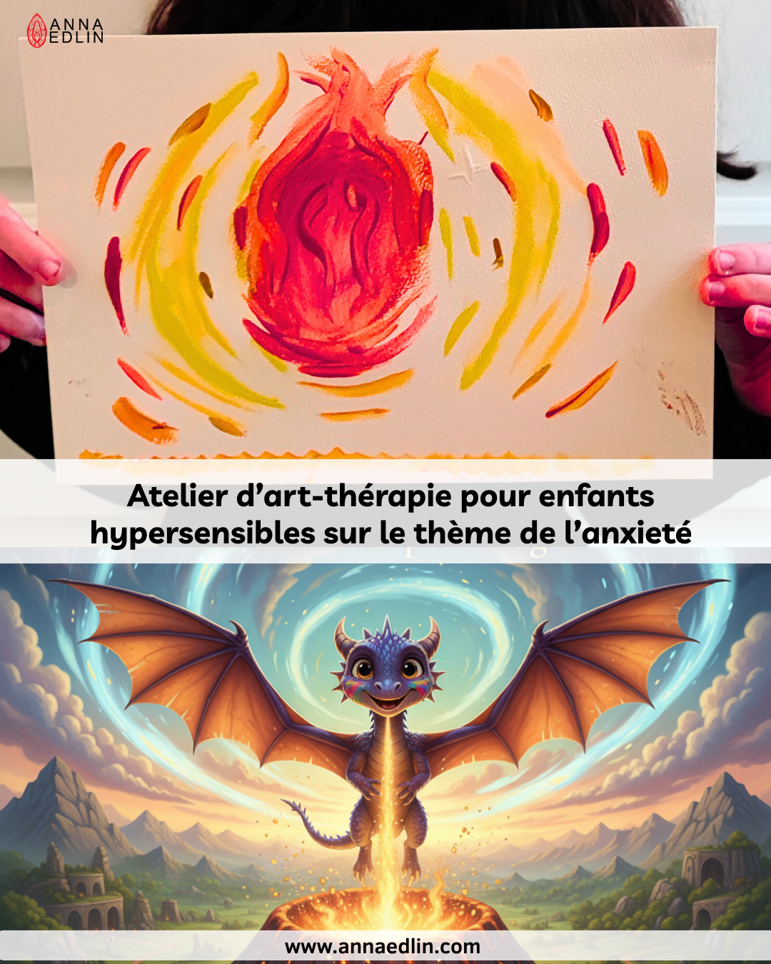 Atelier art-thérapie anxiété enfants hypersensibles Houdan 78