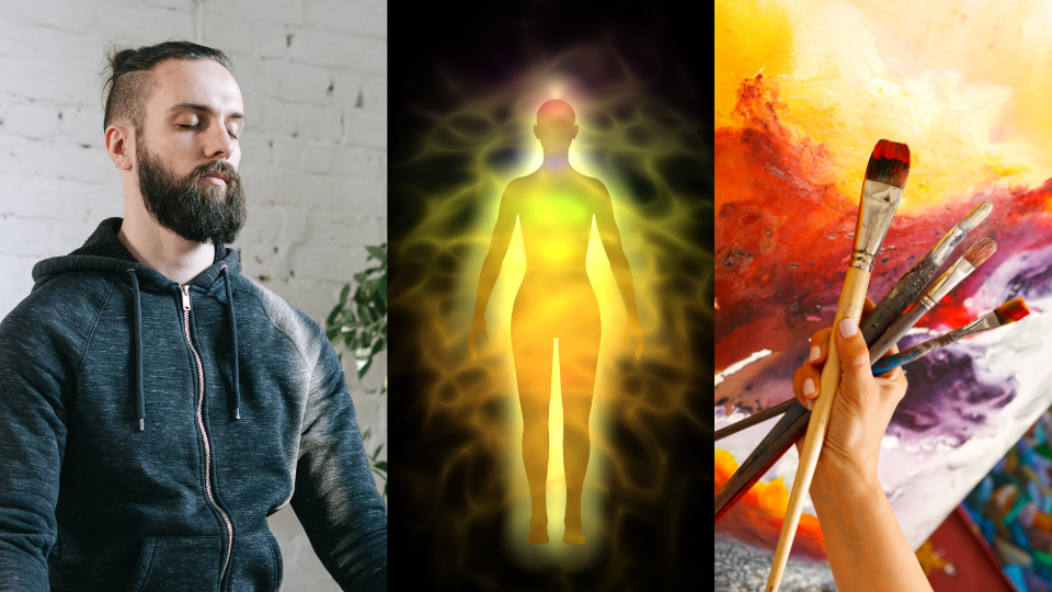 Stage Peinture Intuitive Méditation Guidée Ressenti Subtil Houdan 78