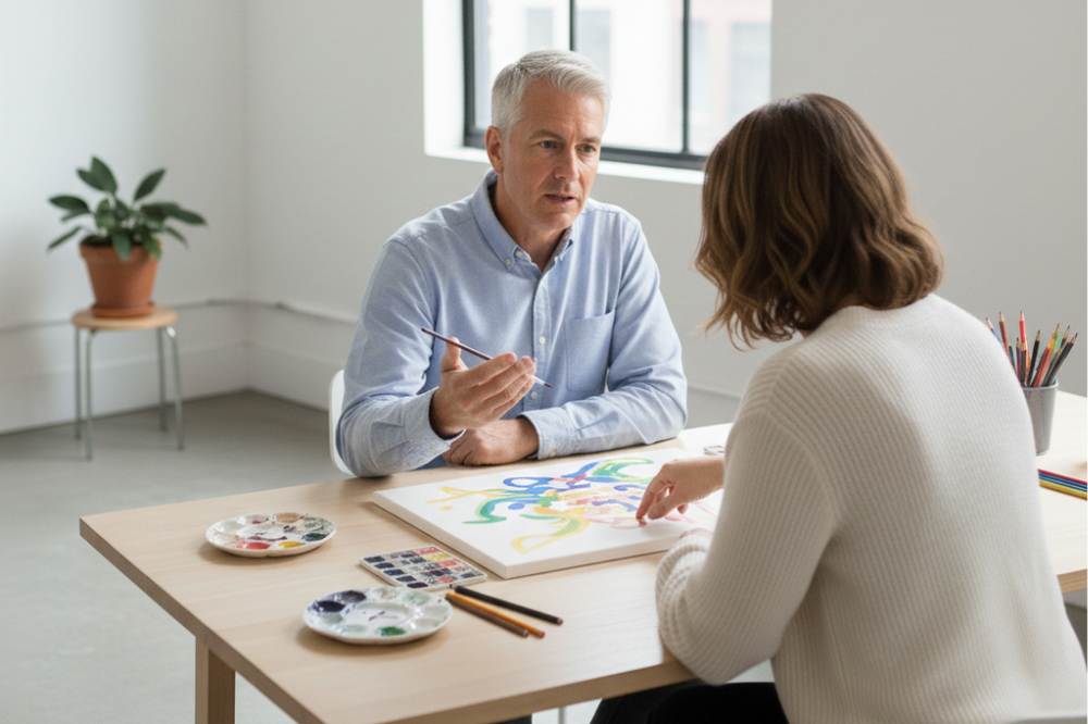 Reprogrammation du subconscient par l'art et l'acte symbolique.