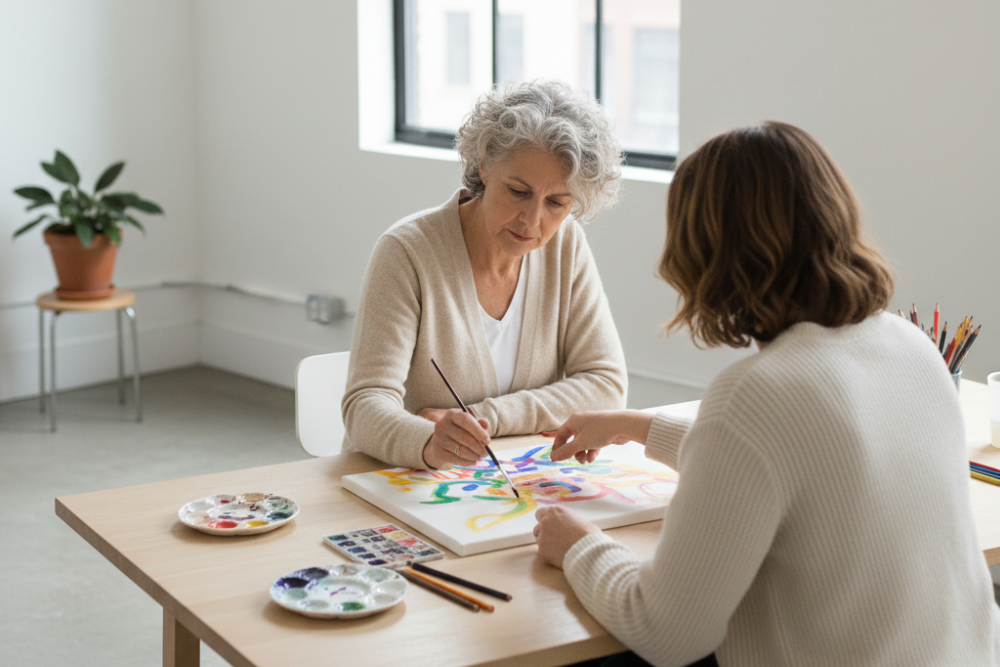 Accompagnement créatif pour transformer l'hypersensibilité en force à Houdan.